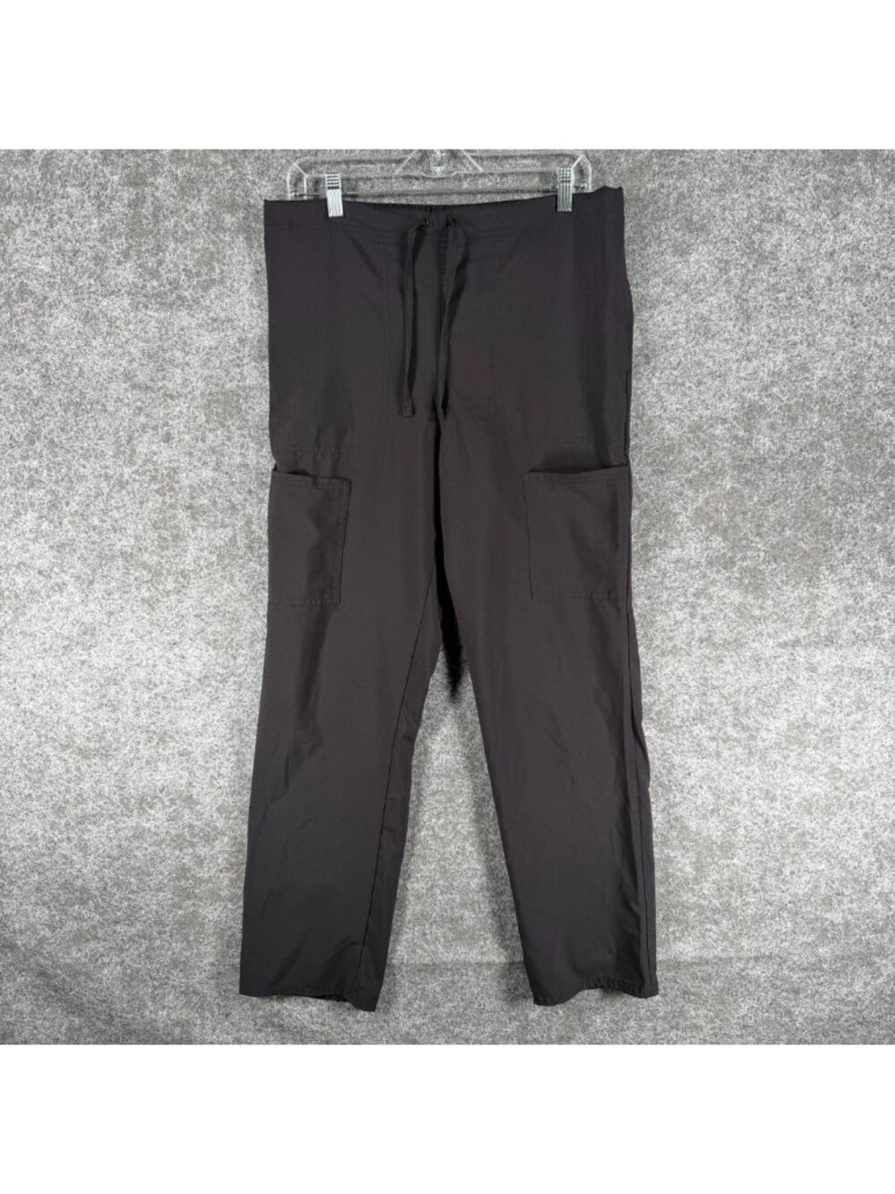 Scrubstar Scrub Pants Womens M Black Core Essentials Drawstring Straight Leg